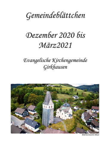 Gemeindebrief 12.20